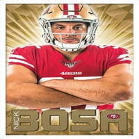 San Francisco 49ers - Zidni plakat Nick Bosa s push igle, 22.375 34