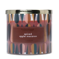Kolonijalna svijeća začinjena Apple Macaron 14,5oz Wick svijeća