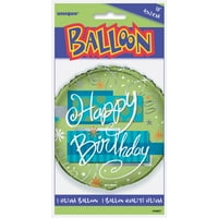 18 Folija jarki rođendanski balon