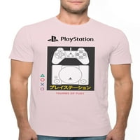 PlayStation Lilac Console Men i Big Men's Grafička majica