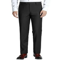 Muško opremljeno odijelo s podijeljenim hlačama, ravne prednje hlače za izvedbu