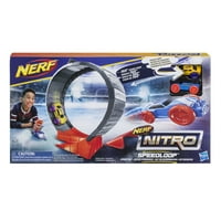 Nerf Nitro Speedloop Stunt Set, za djecu u dobi i gore
