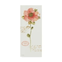 DesignArt 'Hibiscus Floral Garden II' Tradicionalni tisak na prirodnom borovom drvetu